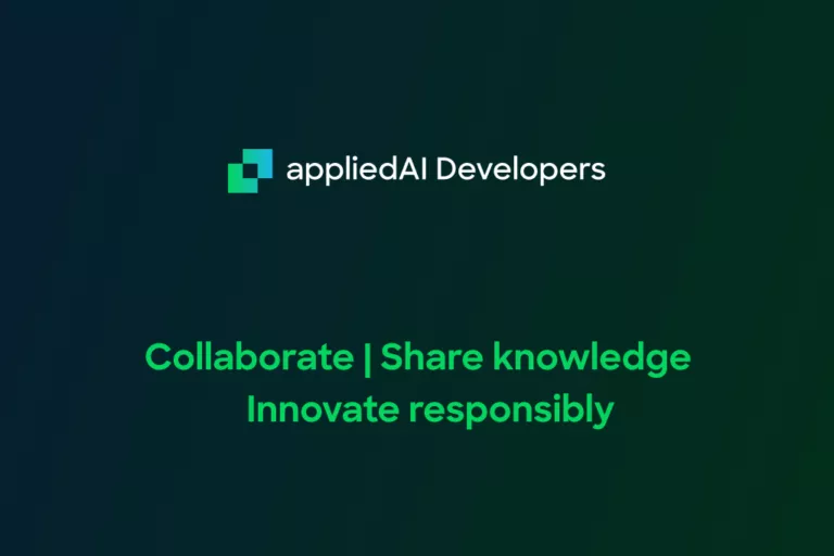 appliedAI developers community webpage1 ai-powered documentation,ai-driven documentation,AI-Enhanced Documentation,Document Retrieval with AI Open Source